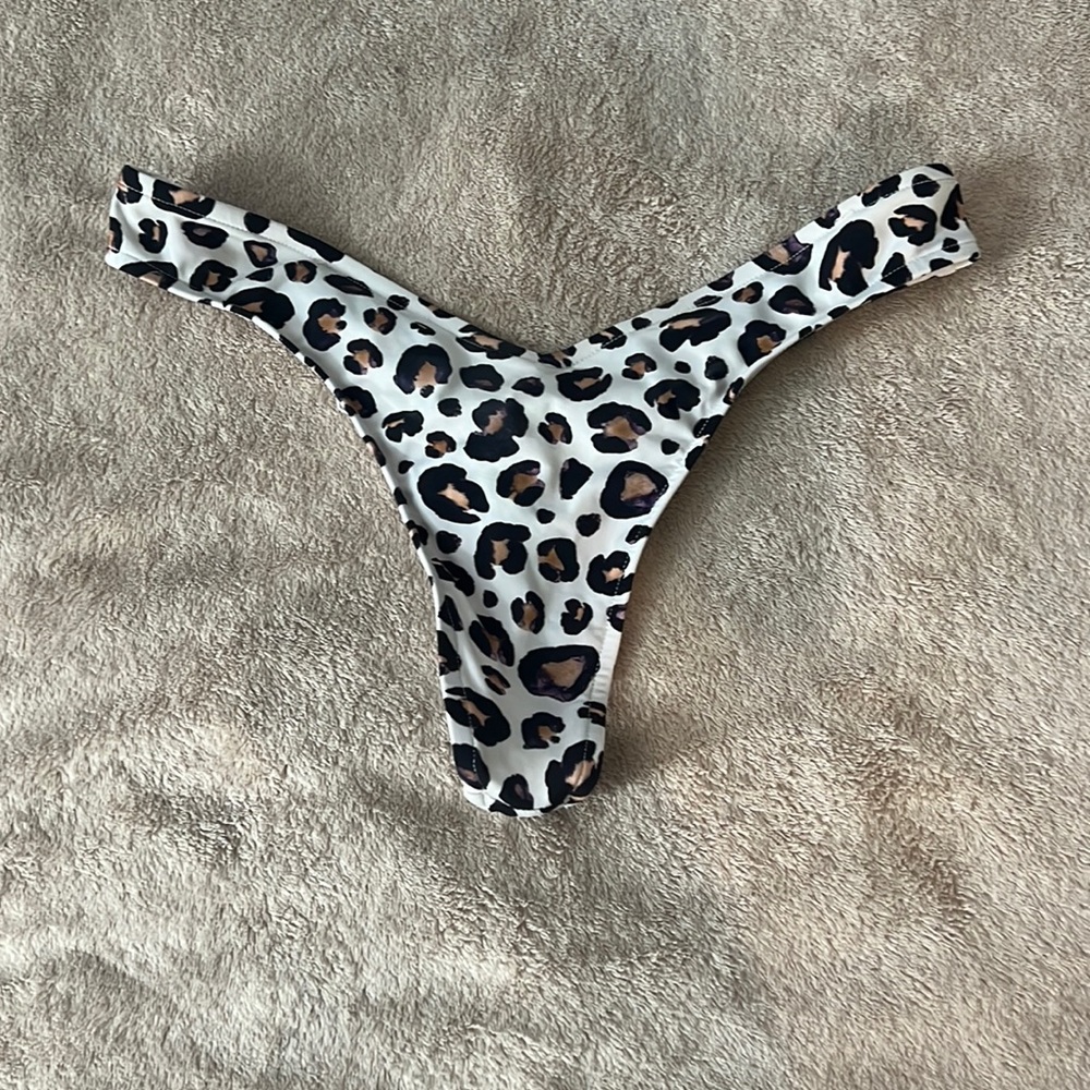 Cheetah bikini bottom